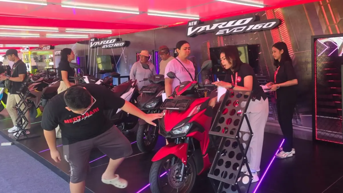 New Honda Vario EVO 160 pikat ribuan pengunjung di even Bali, D’Youth Fest 6.0. (Ist)