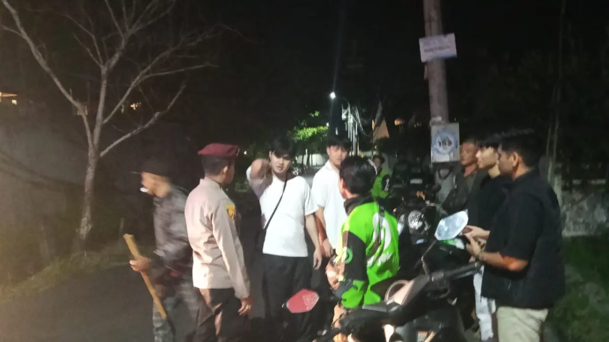 Polisi melakukan penyelidikan atas kasus jambret yang menimpa turis Singapura di Canggu. (Bali Express/Istimewa)
