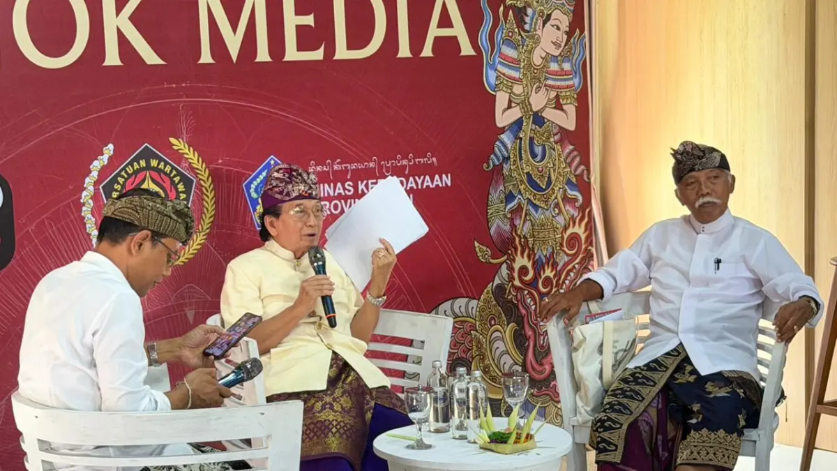 KENANG: Diskusi Budaya Kawiya Bali dan PWI Provinsi Bali #4 yang digelar sebagai bagian dari rangkaian Pesta Kesenian Bali (PKB) XLVIII Tahun 2026 (Ist)