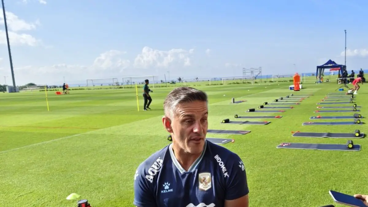Pelatih Kepala Tim Nasional Indonesia John Herdman. (ANTARA)