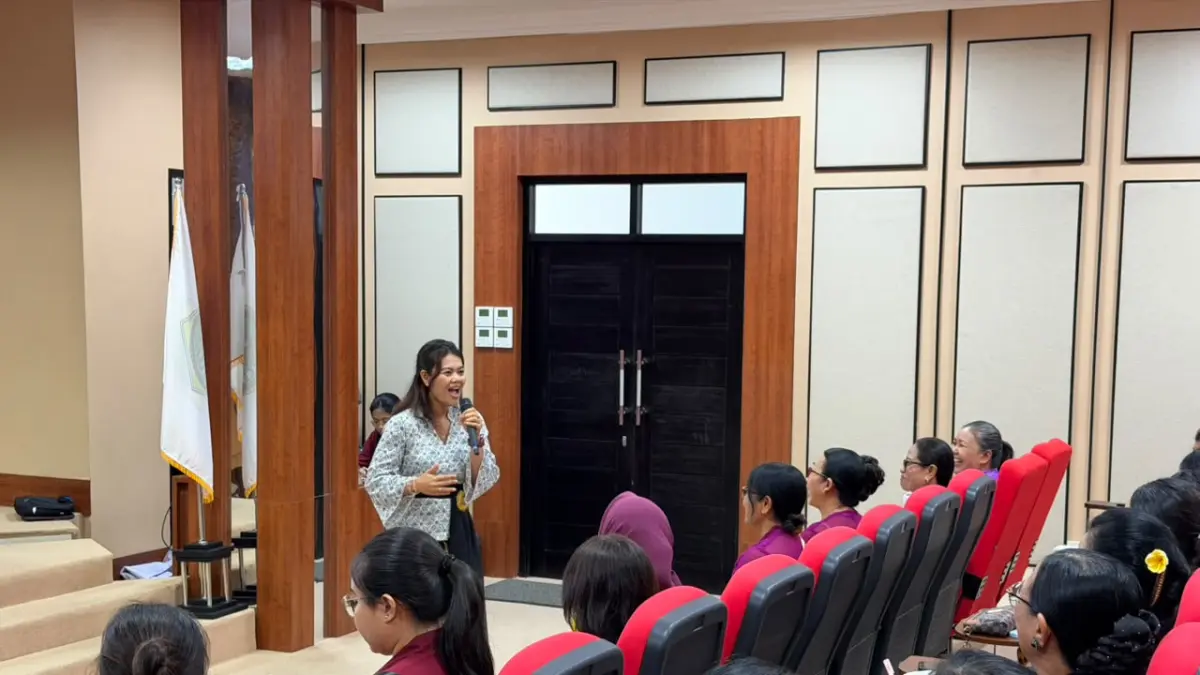 EDUKASI : DP3AP2KB Kabupaten Gianyar gelar Sosialisasi Pencegahan Kekerasan terhadap Perempuan dan Tindak Pidana Perdagangan Orang.&nbsp;