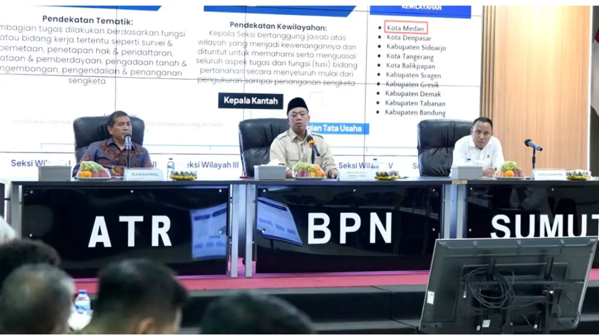 Menteri Nusron Minta Jajaran Utamakan Kemudahan Layanan bagi Masyarakat