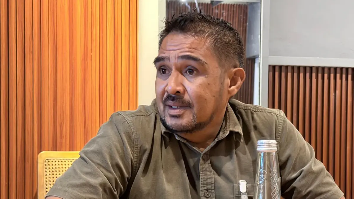 PERLINDUNGAN:&nbsp;Kepala BPJS Ketenagakerjaan Cabang Bali Denpasar Adventus Edison Souhuwat