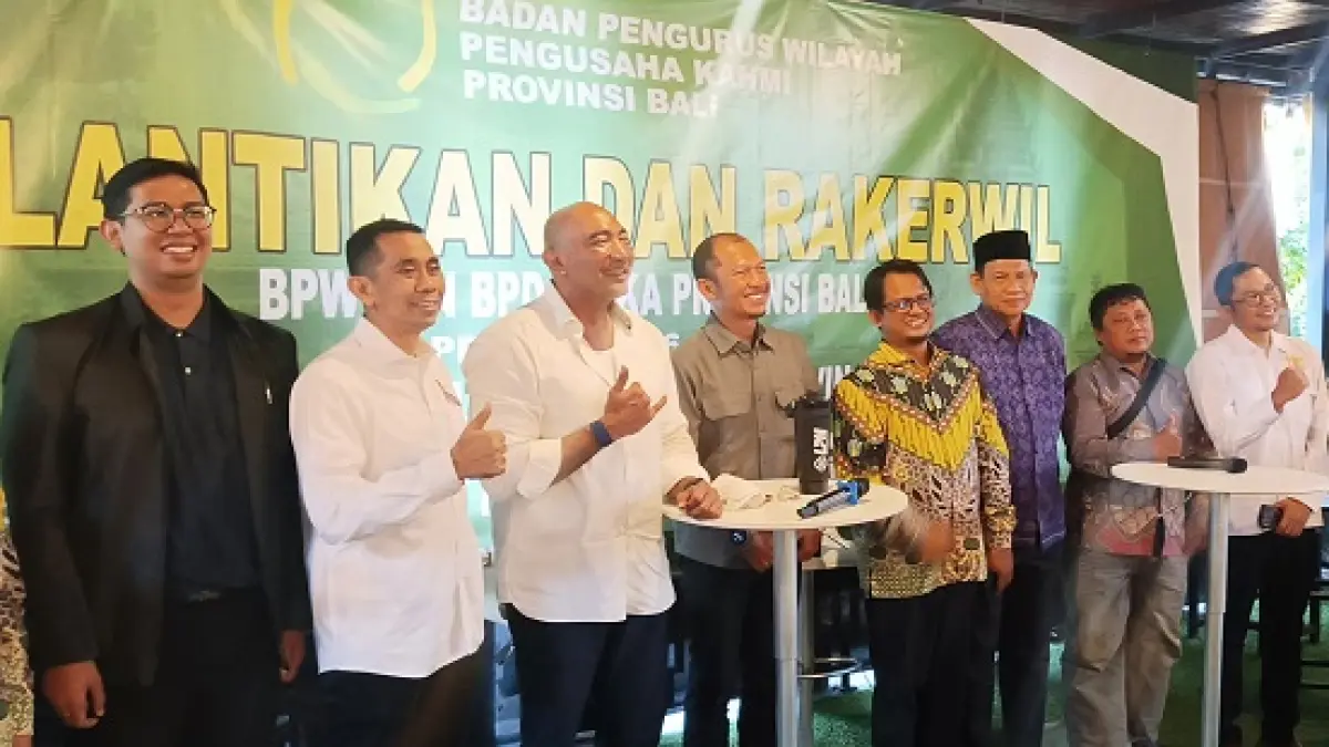 De Gadjah Hadiri Pelantikan HIPKA Bali