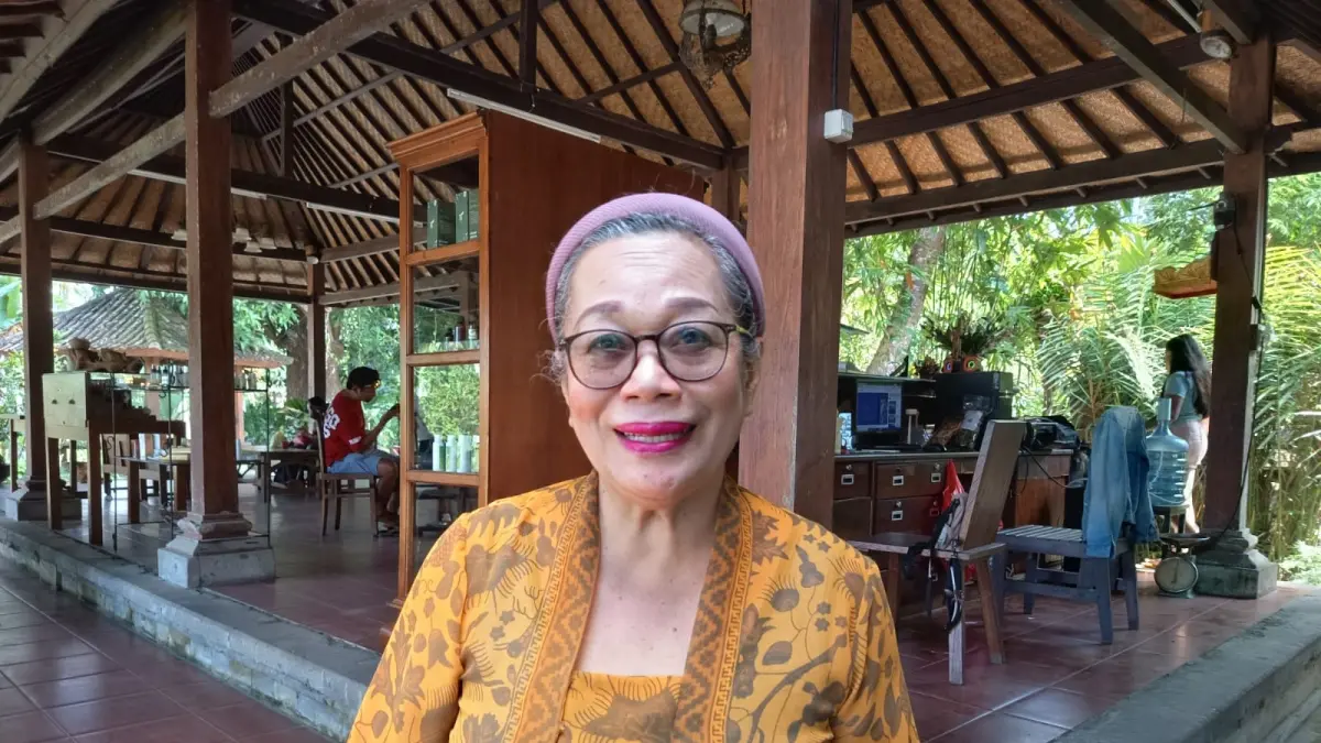 PENDIRI : Pendiri TK Lingkungan Puri Damai, Banjar Tunon, Singakerta, Ubud, Ida Ayu Rusmarini.&nbsp;