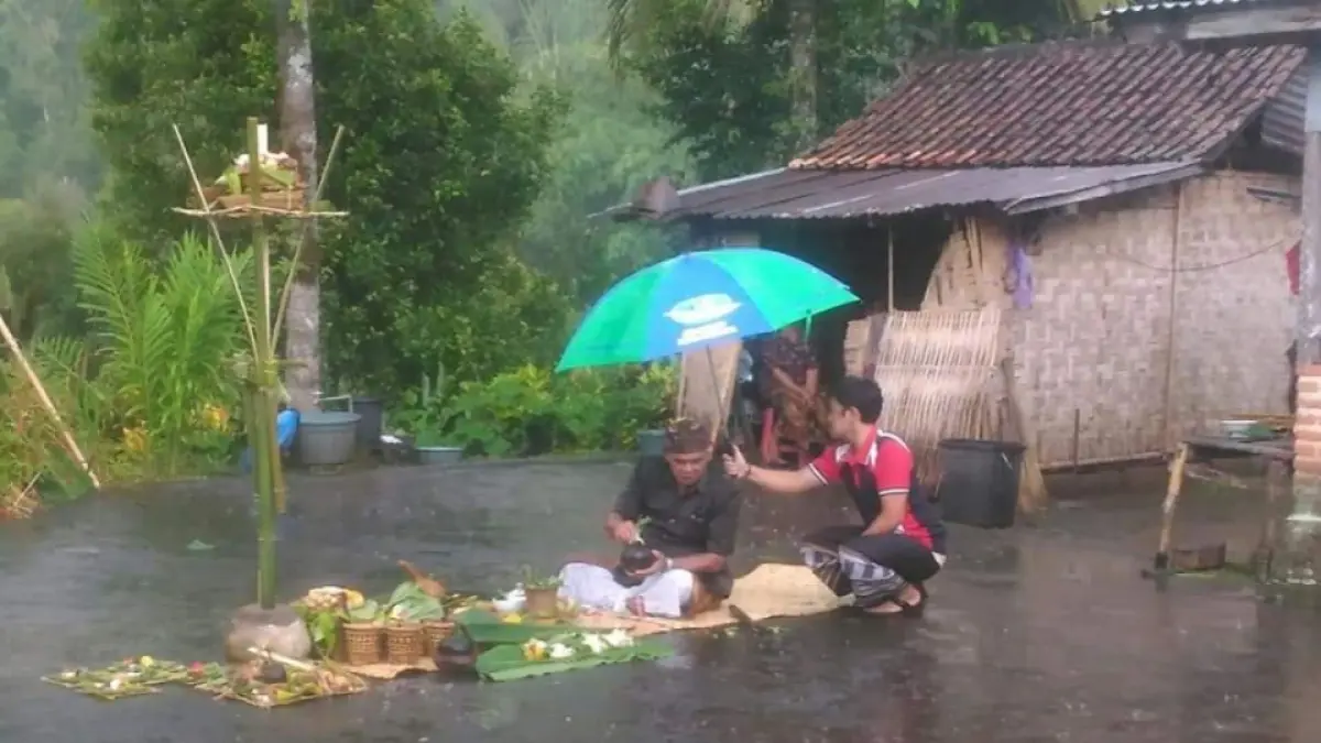 Ritual Ngeyehin Karang di Desa Pedawa, Kecamatan Banjar, Kabupaten Buleleng (I Putu Mardika/Bali Express)