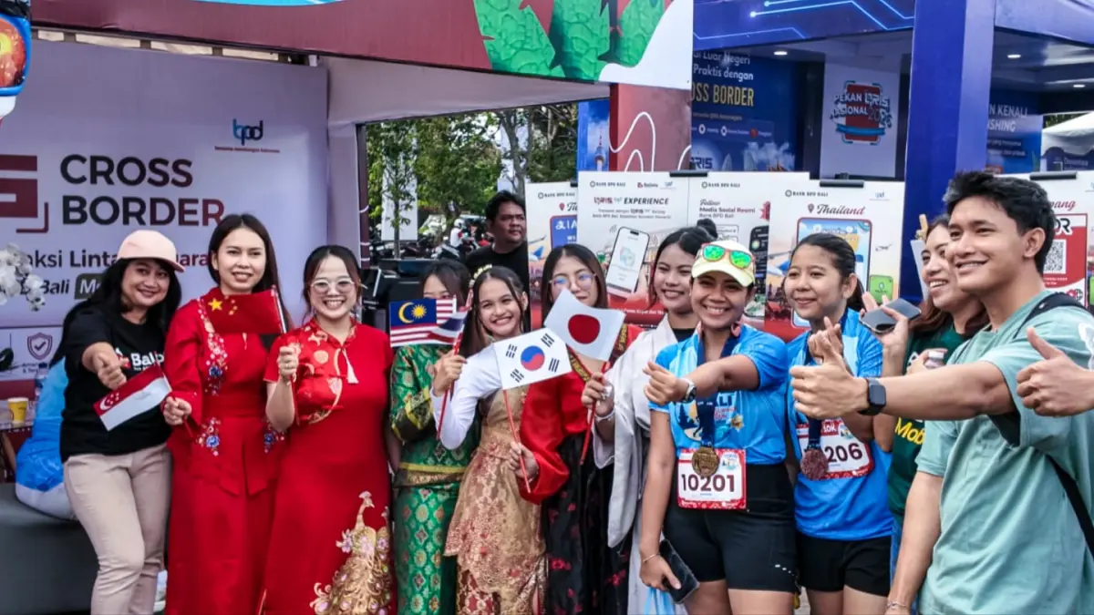 Bank BPD Bali Semarakkan QRIS Bali Summer Run 2026. (Ist)