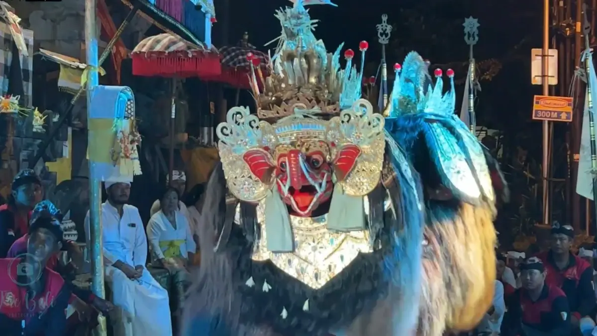 Barong gajah di Desa Adat Blahkiuh (ist)
