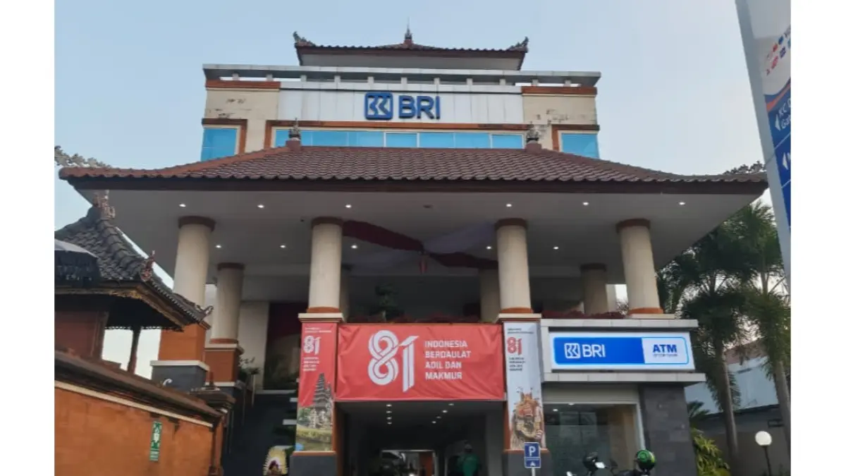 Kantor Cabang BRI Denpasar Gatot Subroto. (Bali Express/Istimewa)