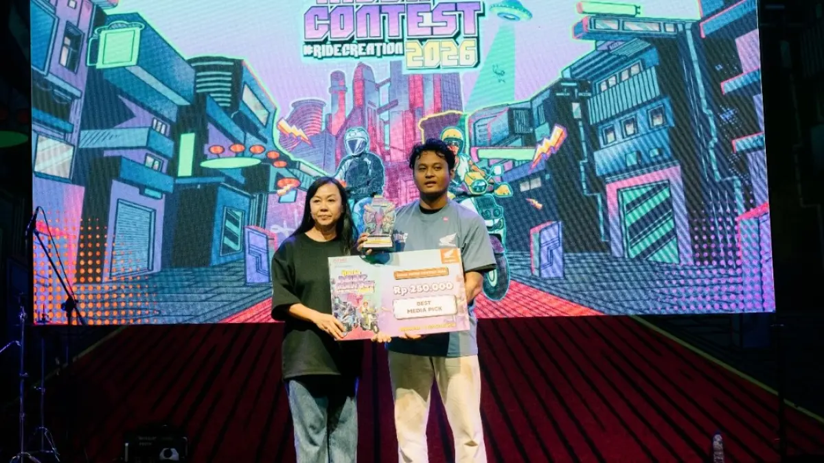 Honda Vario 110 Karya Kadek Sartika Raih Best Media Pick HMC 2026 putaran pertama di Bali. (Ist)  