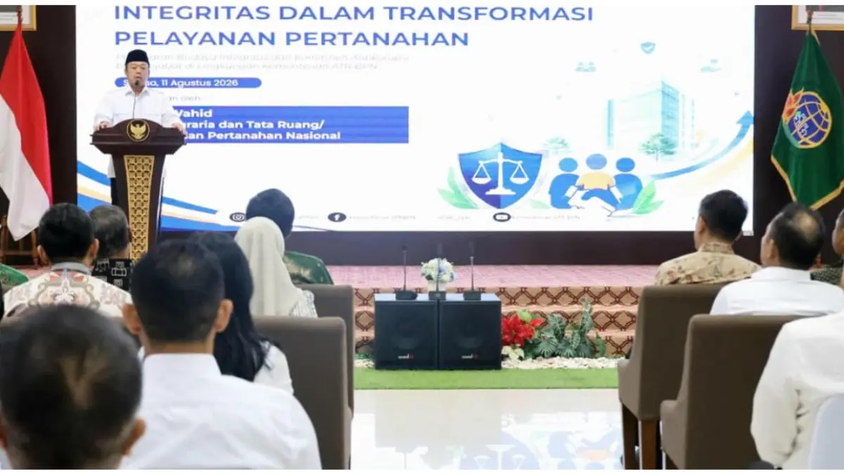 Buka PRESTASI Bersama KPK, Menteri ATR/Kepala BPN Tanamkan Semangat Bekerja Mempermudah Rakyat