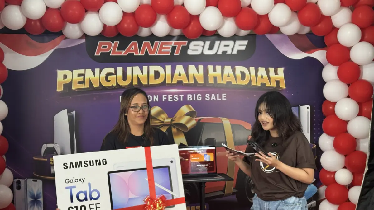 DONGKRAK PENJUALAN:&nbsp;Program promosi dengan hadiah besar menjadi salah satu strategi Planet Surf Indonesia
