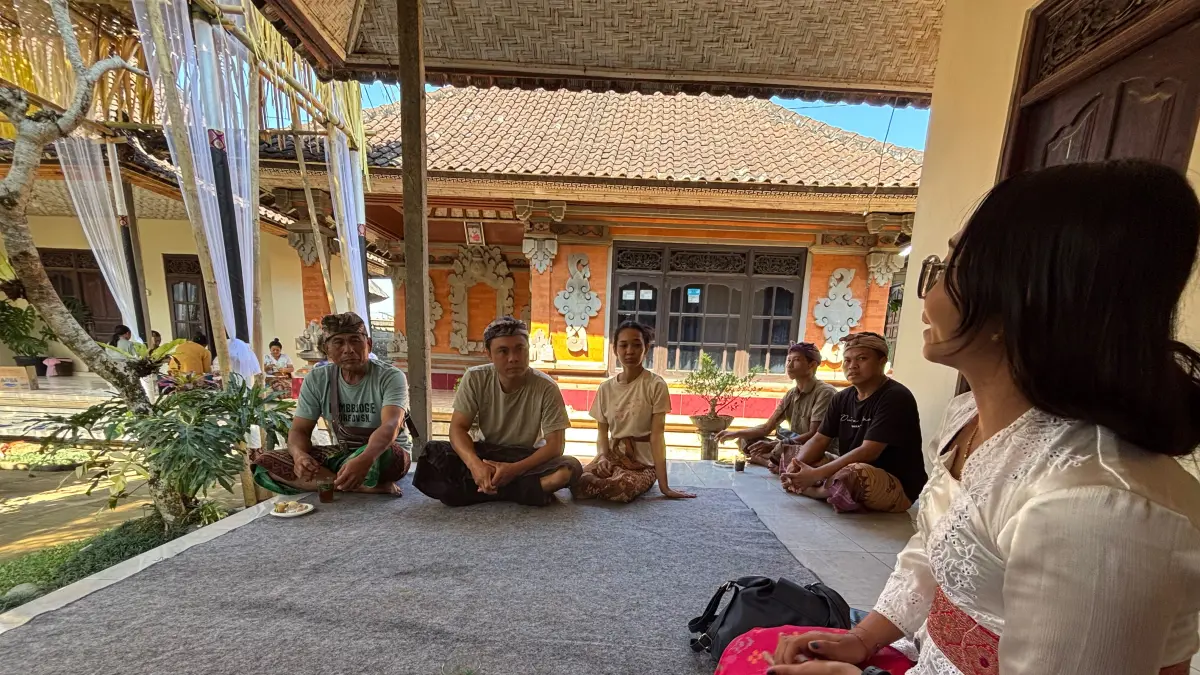 CATIN : Pembinaan catin di Desa Adat Puakan, Taro, Tegallalang.&nbsp;