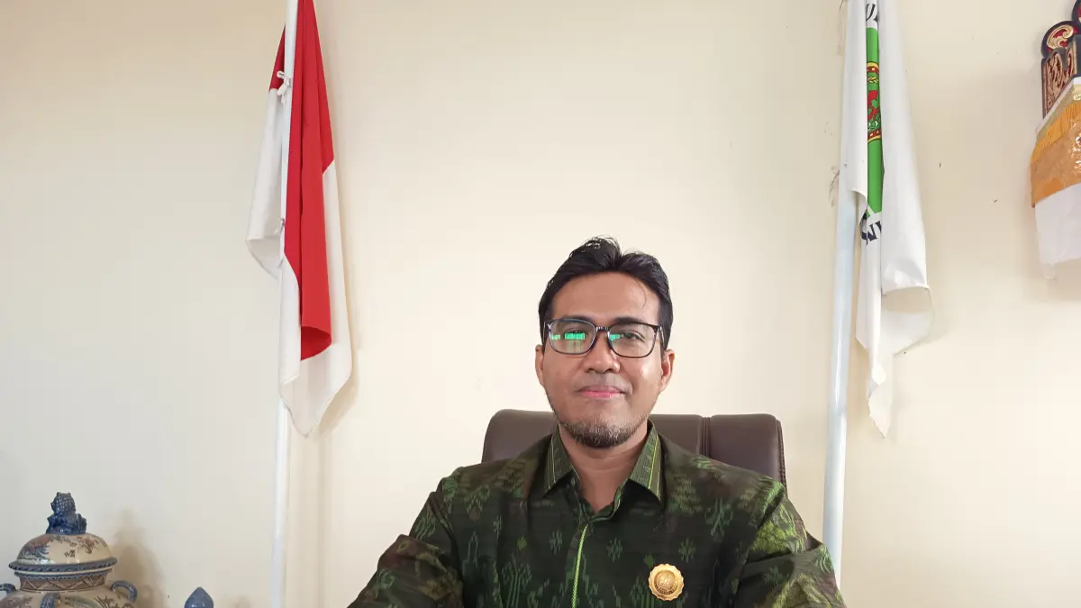 KETUA : Ketua Forum Kerukunan Umat Beragama (FKUB) Kabupaten Gianyar, Ida Bagus Made Viprajana.