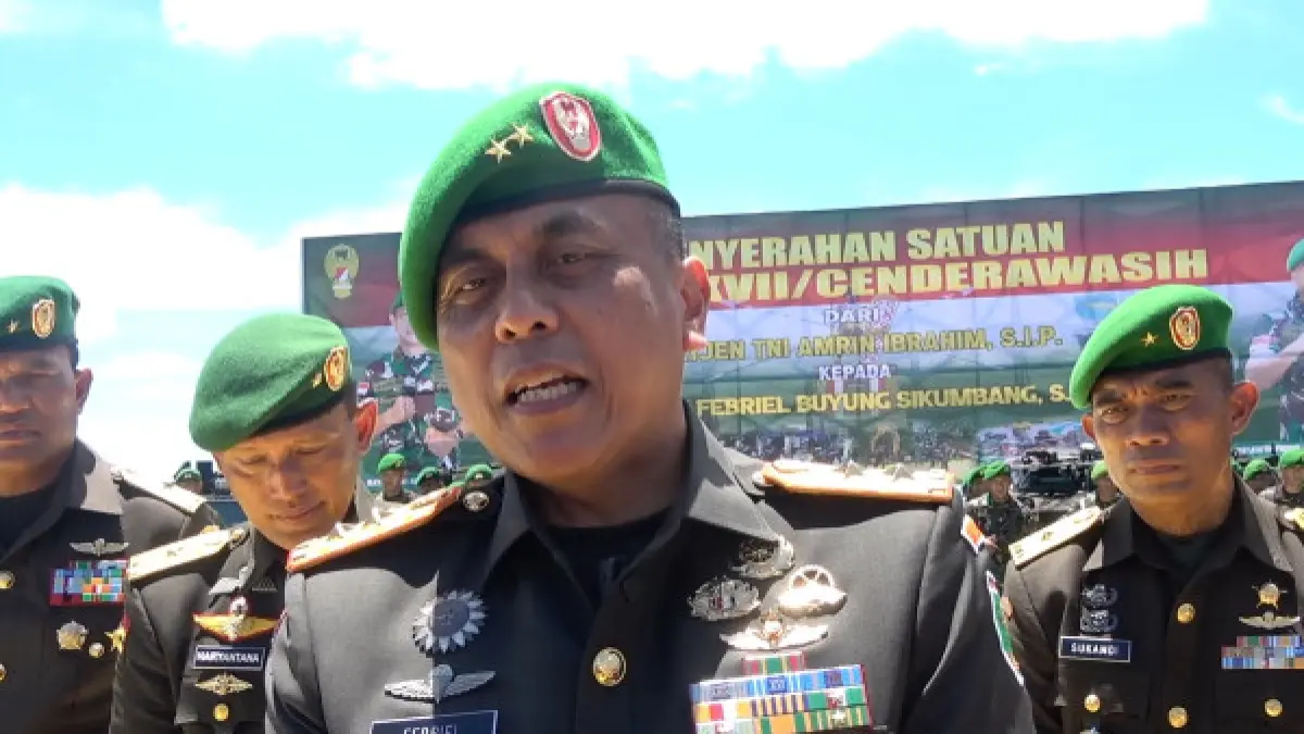 Panglima Kodam XVII/Cenderawasih Mayjen TNI Febriel Buyung Sikumbang (ist)