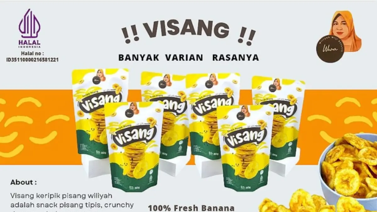 Sentuhan Rumah BUMN BRI Antar Keripik Pisang Lokal Tembus Malaysia dan Hong Kong