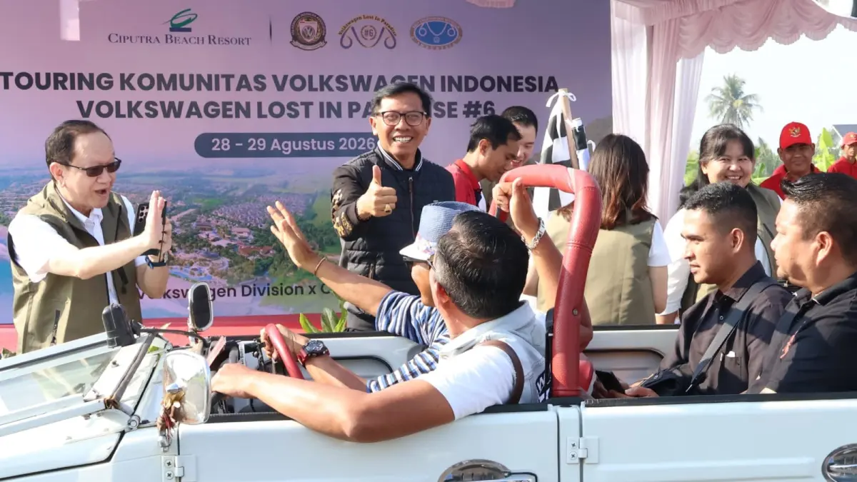 Eksplorasi Tabanan, Ciputra Beach Resort Jadi Titik Kumpul Volkswagen Lost in Paradise 