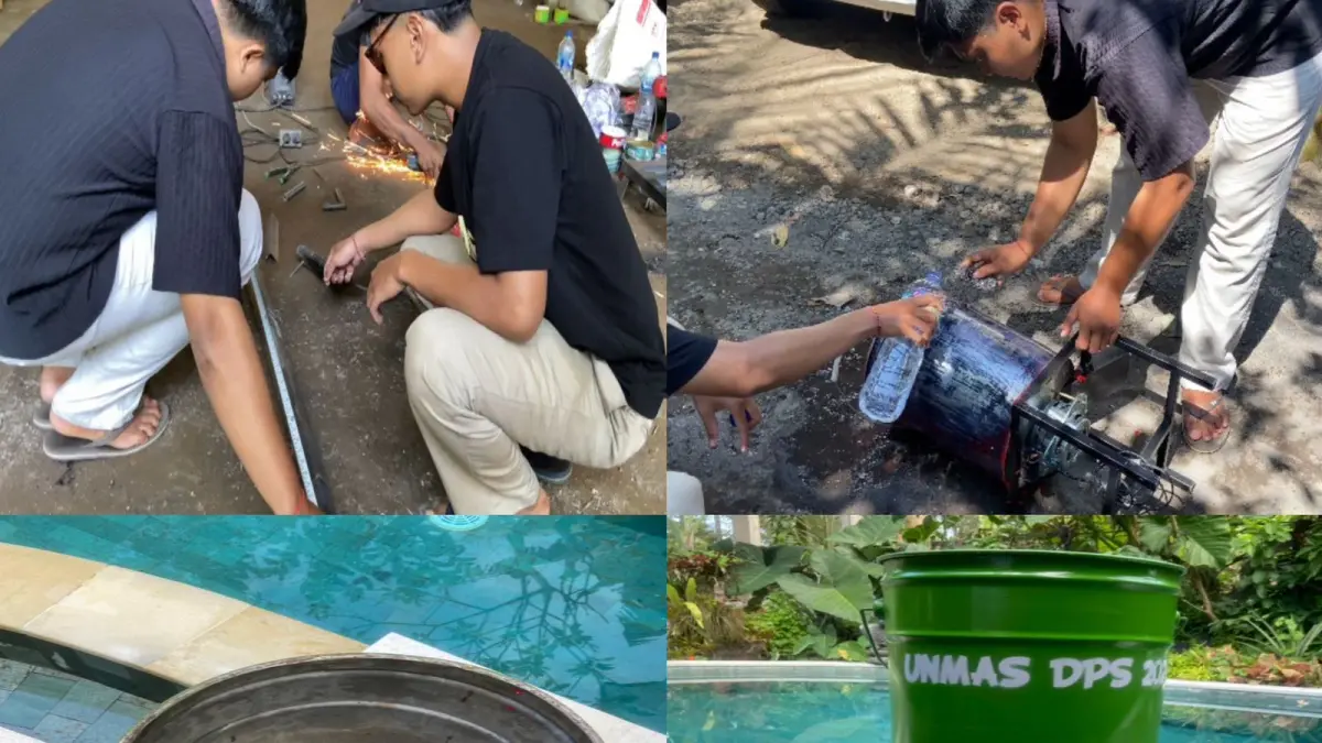 Pengabdian masyarakat untuk mendukung keberlanjutan Desa Sanding sebagai green village 