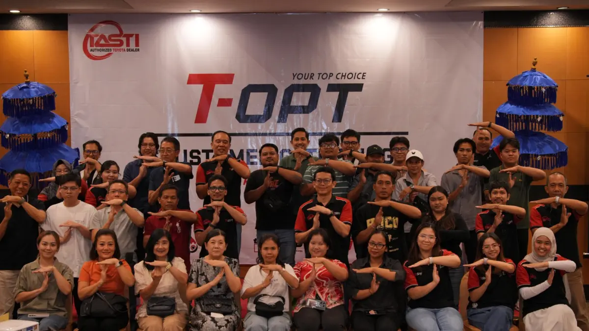 T-OPT Gathering yang digelar di Denpasar yang dihadiri berbagai toko serta mitra distribusi untuk mengenal lebih dekat lini produk ini.