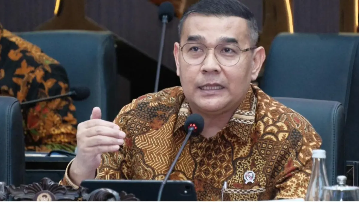 Wakil Menteri Agraria dan Tata Ruang/Wakil Kepala Badan Pertanahan Nasional (Wamen ATR/Waka BPN), Ossy Dermawan, mengikuti Rapat Kerja bersama Badan Legislasi Dewan Perwakilan Rakyat Republik Indonesia (Baleg DPR RI), di Gedung Nusantara I, Jakarta pada Selasa (01/09/2026)