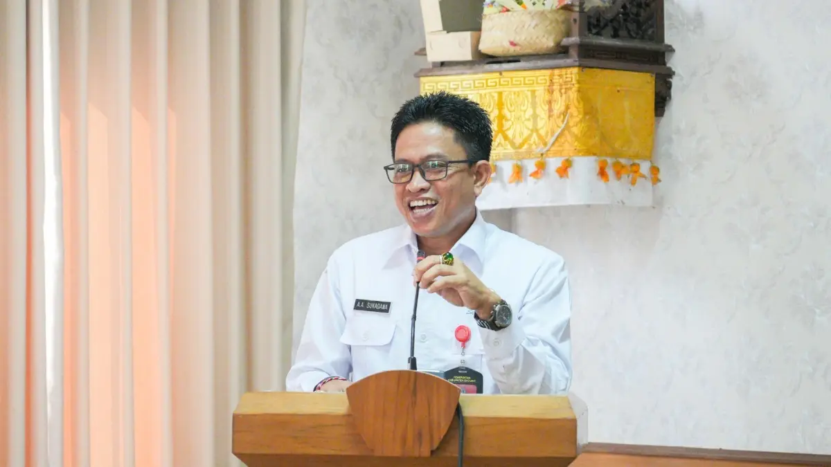Kadisperpa Badung, Anak Agung Ngurah Raka Sukadana. (ist)