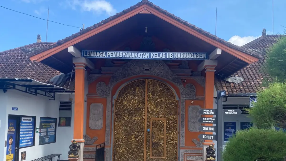 Lapas Kelas IIB Karangasem. (Ist)