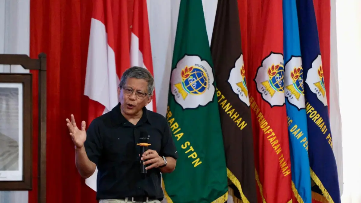 Rocky Gerung Nilai Taruna/i Politeknik Agraria STPN Belajar Banyak Disiplin Ilmu