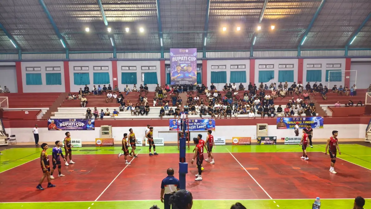 RGS Karangasem Kawinkan Tiket Partai Final Voli Bupati Cup