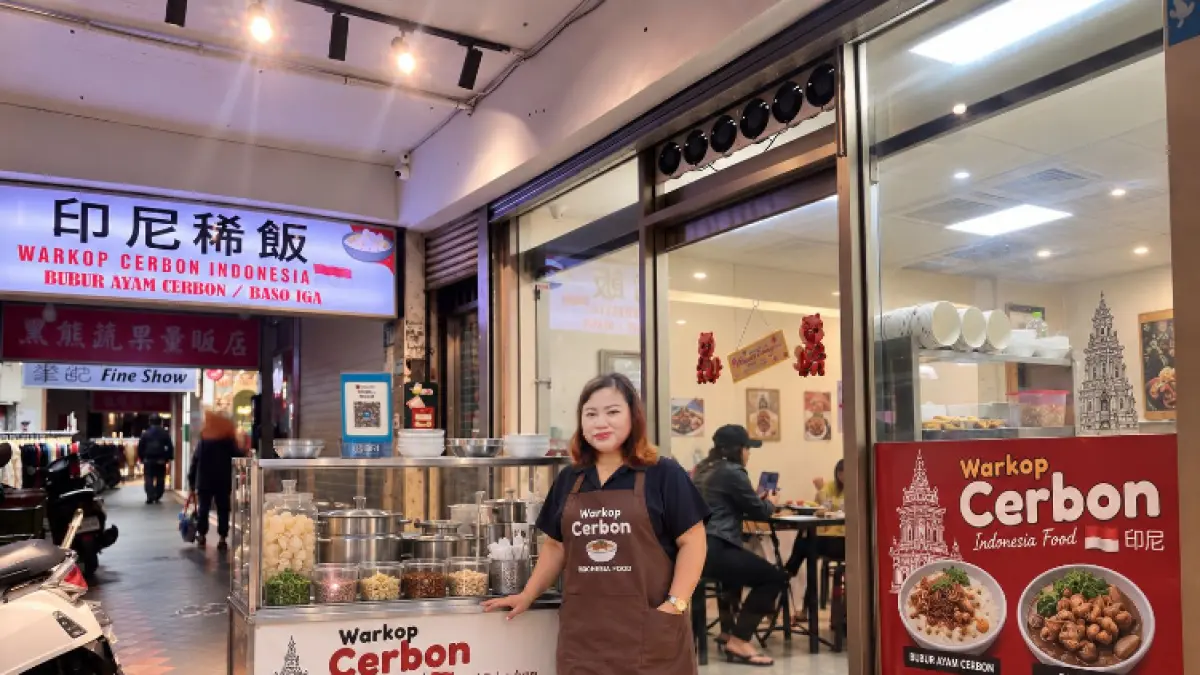 Kisah mantan PMI Bawa Bubur Cirebon ke Jantung Kota Taipei
