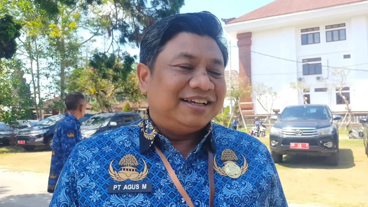 Kepala Badan Keuangan Pendapatan dan Aset Daerah (BKPAD) Bangli Putu Agus Muliawan. (I Made Mertawan/Bali Express)