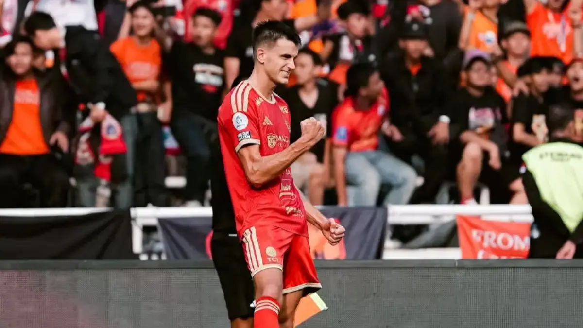 Penyerang Persija Jakarta Alexander Jeremejeff. (Dok. Persija Jakarta)