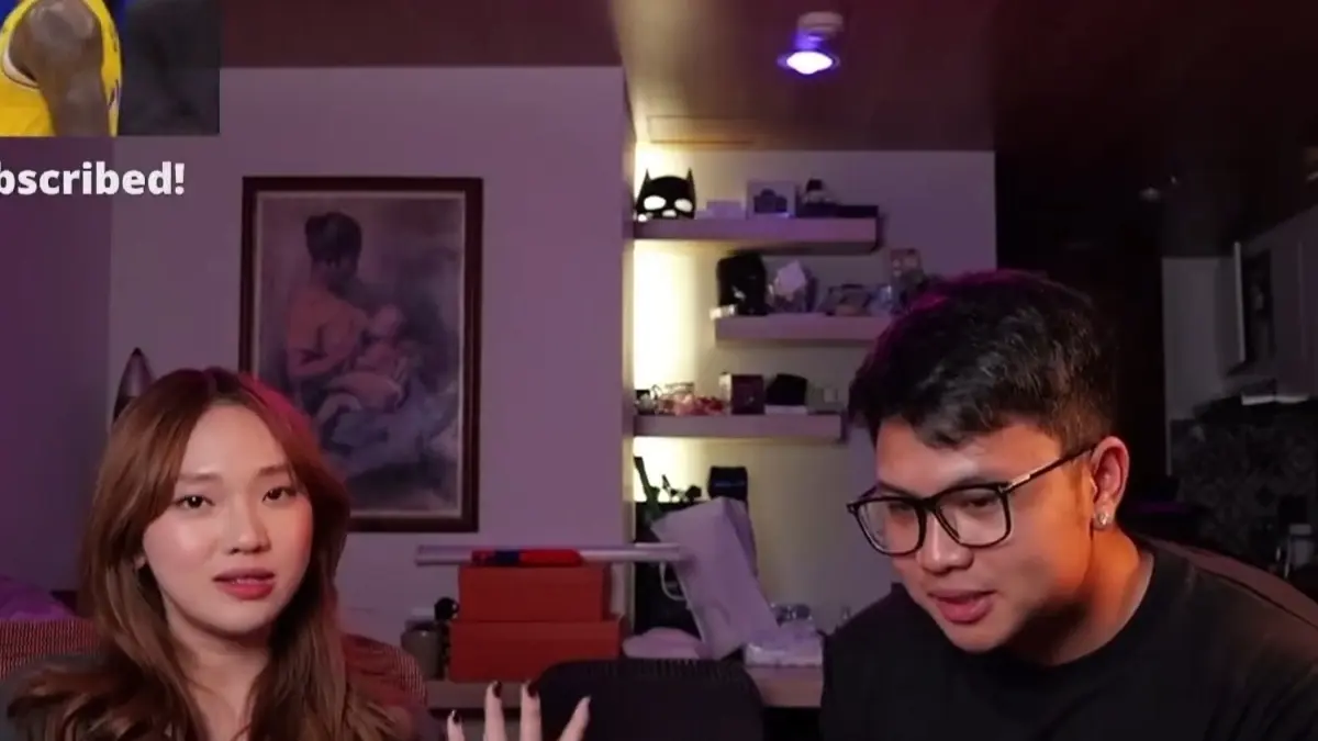 Selebgram Julia Prastini atau Jule bersama Bigmo. (YouTube: niceguymo)