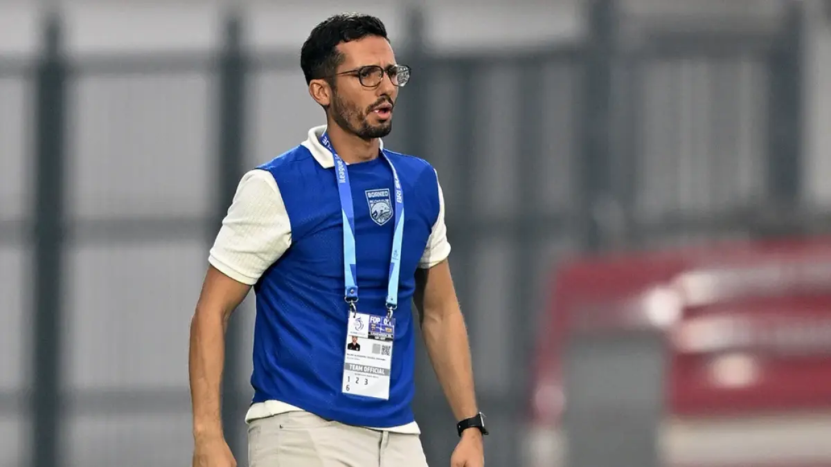 Pelatih Borneo FC Mauro Jeronimo. (Super League)