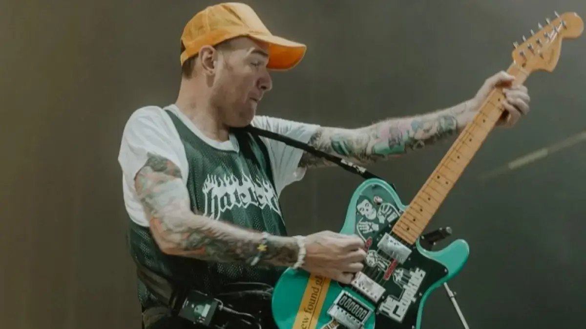 Chad Gilbert, gitaris New Found Glory meninggal dunia di usia 45 tahun. (Instagram: xchadballx)