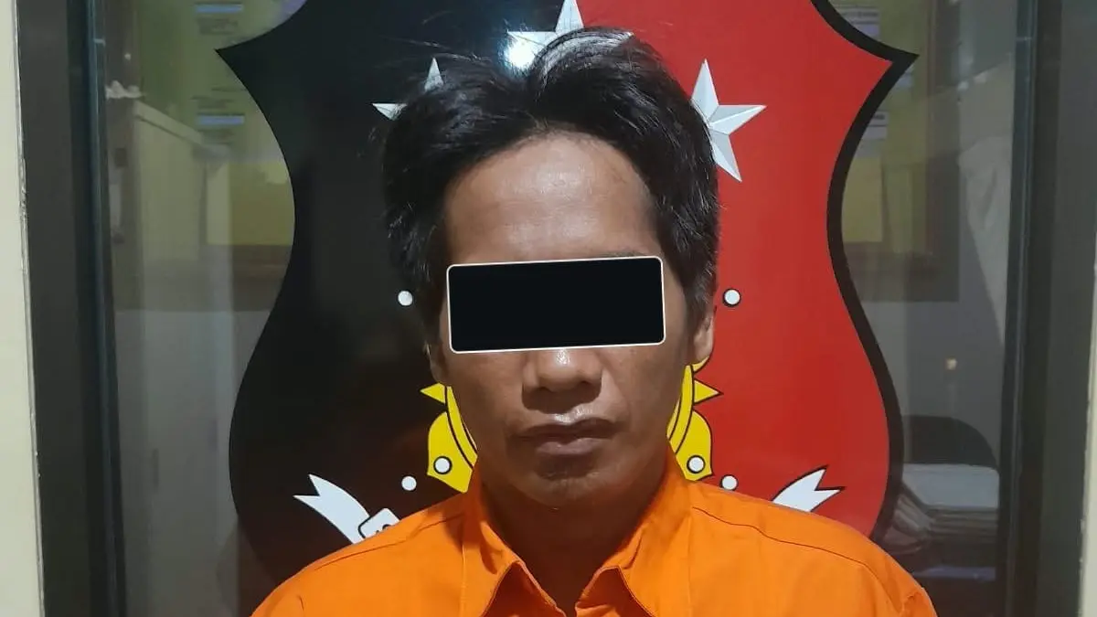 Pelaku pencurian dan pembakaran rumah di Banjar Anyar, Tabanan tertangkap setelah lima hari kejadian. (Ist)
