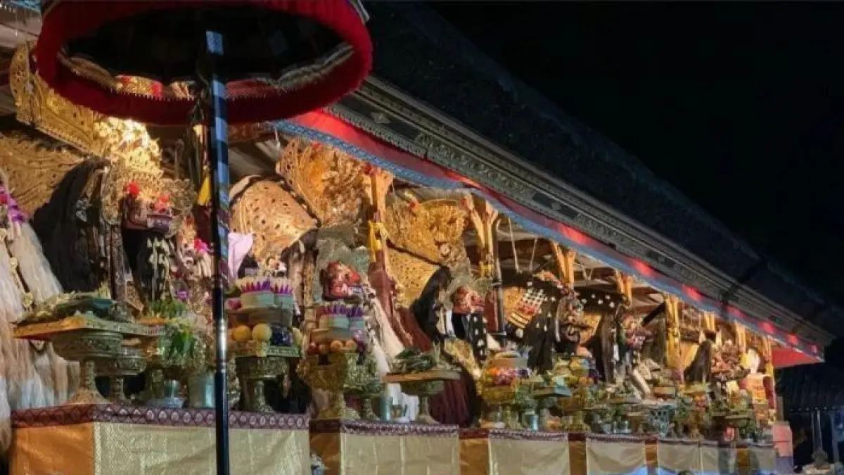Tradisi Ngebek di Pura Agung Payangan, Gianyar (ist)