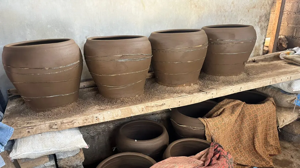 Kerajinan Paso di  Banjar Perangsada, Desa Pering, Kecamatan Blahbatuh, Gianyar (ist)
