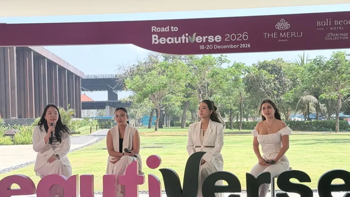 GELARAN KECANTIKAN: Road to&nbsp;Perhelatan Beautiverse 2026 diawali dengan gelaran yoga bersama di The Meru Sanur, Sabtu (26/9)