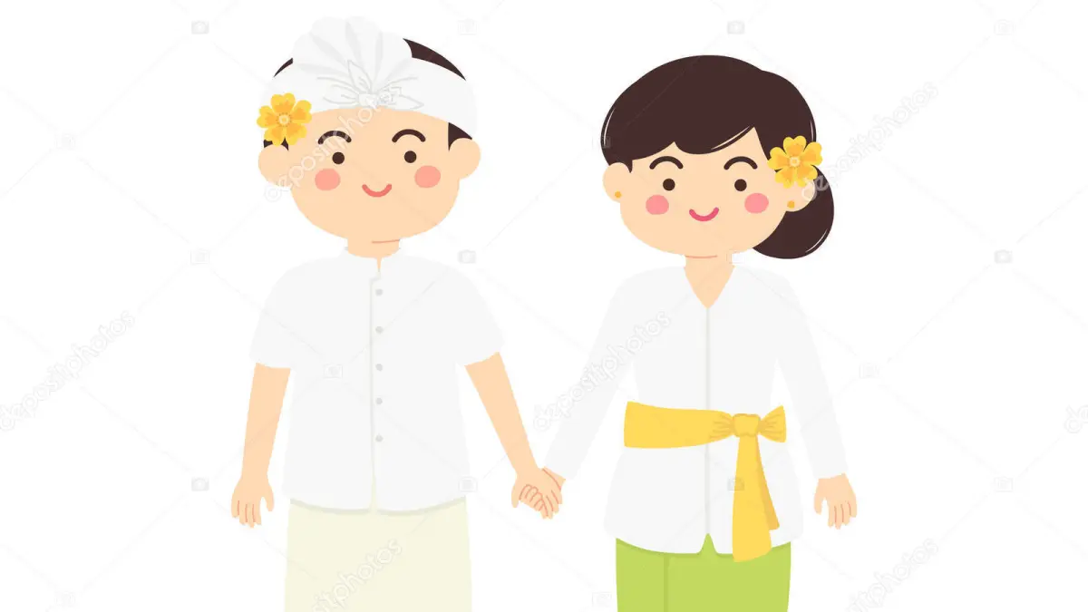 ILUSTRASI anak Bali