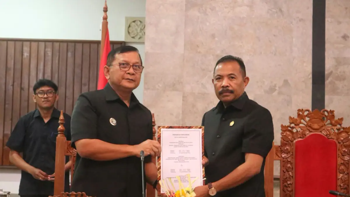 Sidang paripurna di DPRD Kabupaten Buleleng