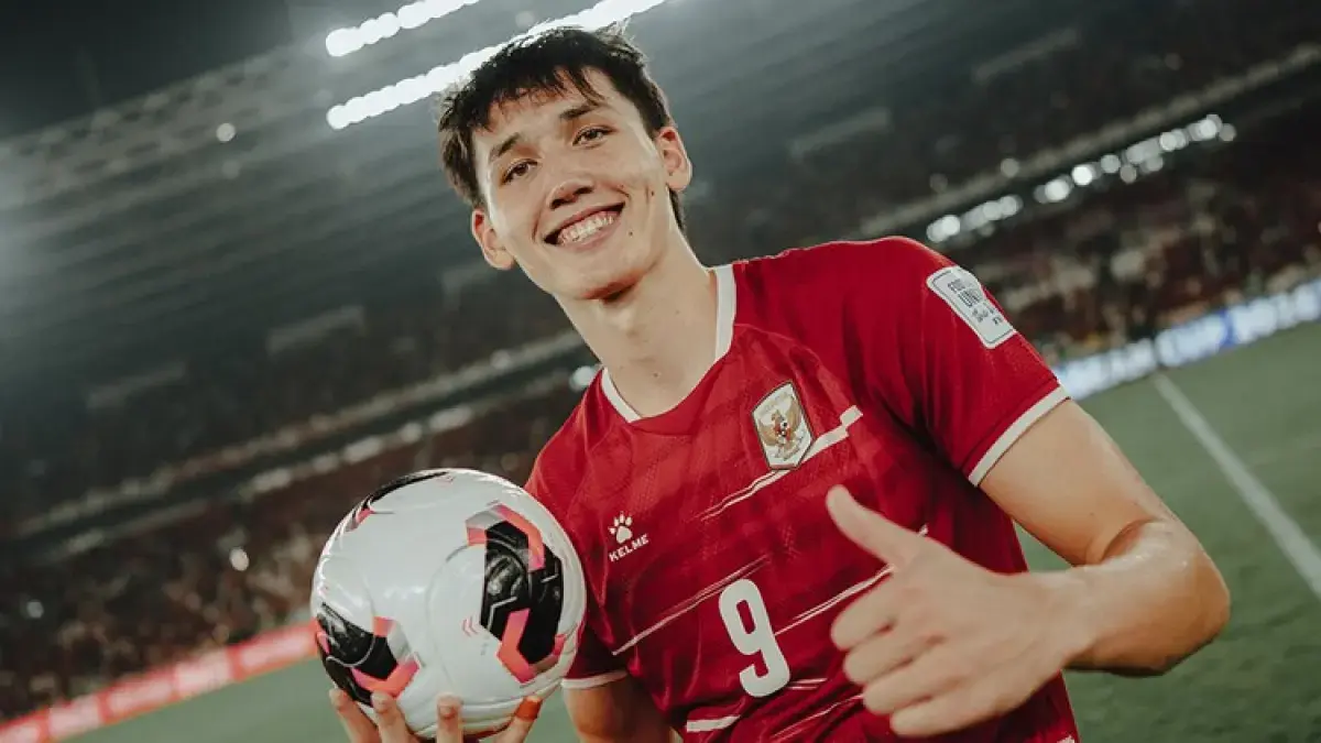 Mitchell Baker (Instagram @timnasindonesia)