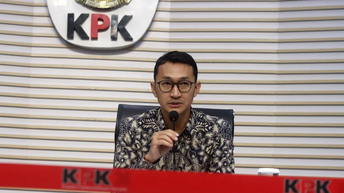 Juru Bicara KPK Budi Prasetyo. (Dery Ridwansah/JawaPos.com)