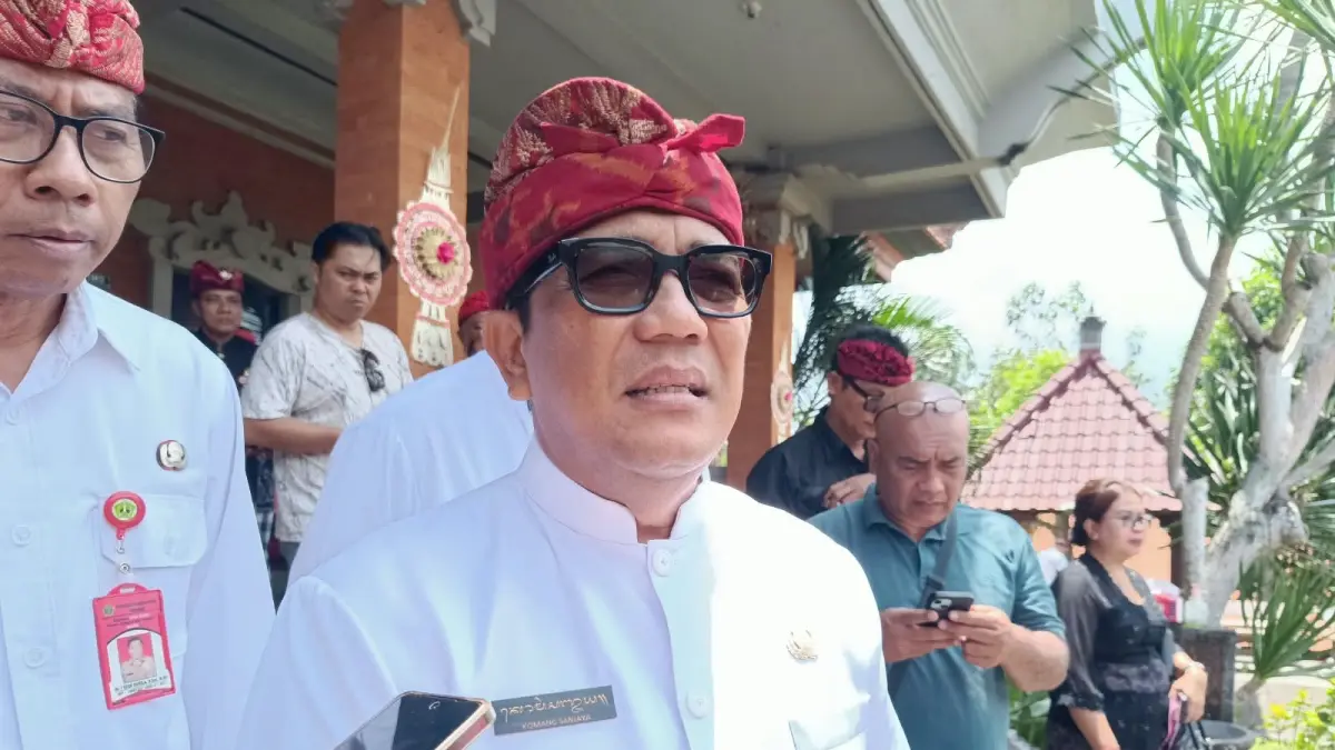 Bupati Tabanan I Komang Gede Sanjaya. (Ist)