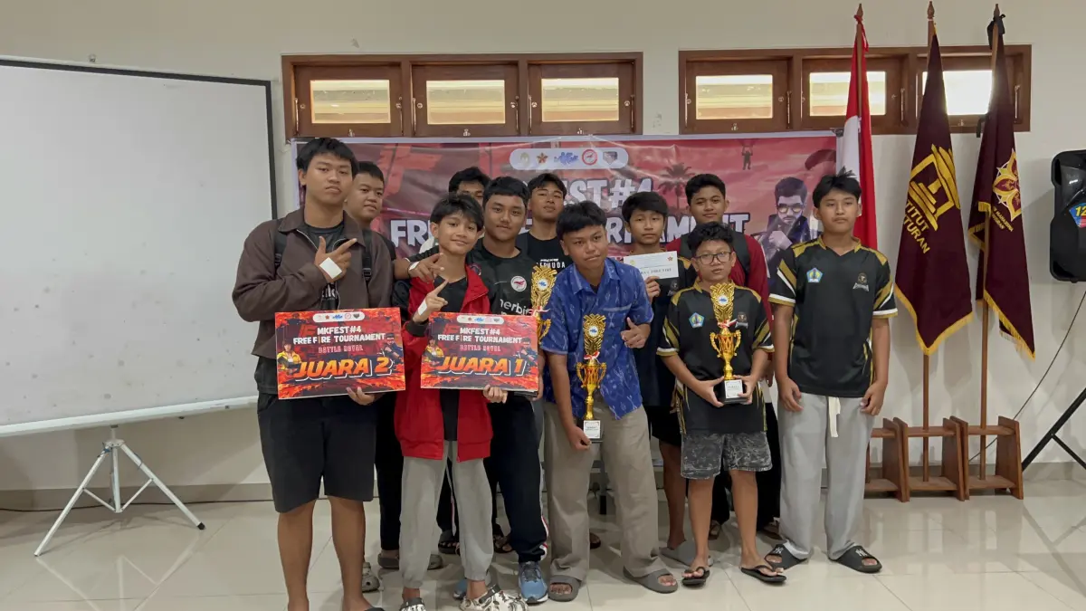 Free Fire Tournament Battle Royale Meriahkan MKFEST #4  Extra Esports SMPN 1 Singaraja Raih Juara