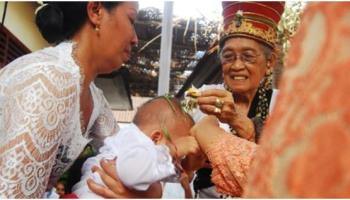 Upacara Bulan Pitung Dina Dilakukan di Tiga Titik, Ini Maknanya