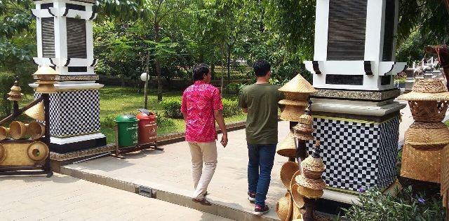 Ini Makna Kain Poleng Kalau di Purwakarta