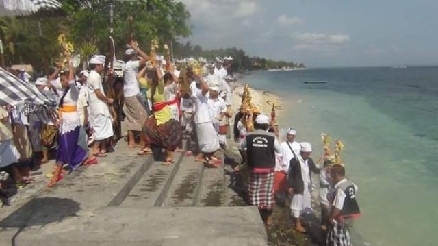 Nusa Penida Gelar Nyepi Segara, Aktifitas Laut Terhenti 24 Jam