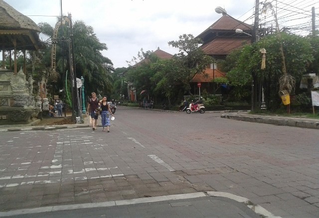 Imbas Erupsi Gunung Agung,  Ubud yang Dulu Macet Jadi Lengang