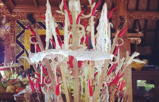 Sate Renteng Simbol Dewi Durga, Begini Ceritanya