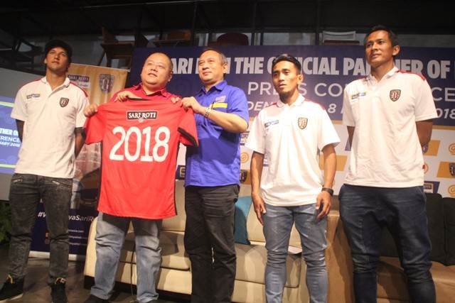 Ini Alasan Sari Roti Mau Jadi Sponsor Baru Bali United